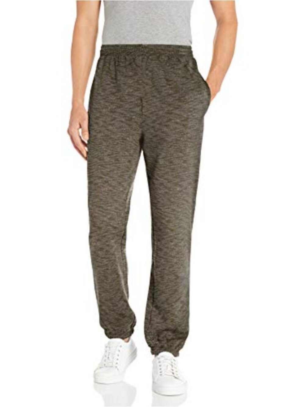Men's Brushed Fleece Straight Leg Sweatpants with Pockets